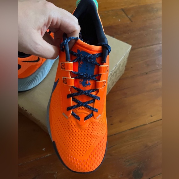 Nike Pegasus Trail3 Running Total Orange/Blue Men’s Size 9.5 Brand New - Picture 6 of 12